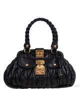 Matelasse Nappa Leather Shoulder Bag