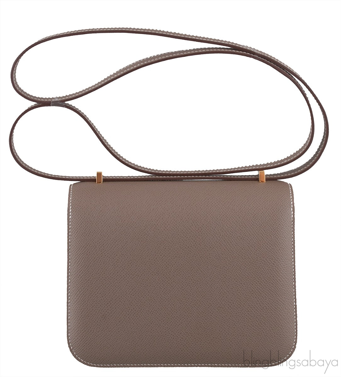 Constance III Mini Epsom Etoupe GHW