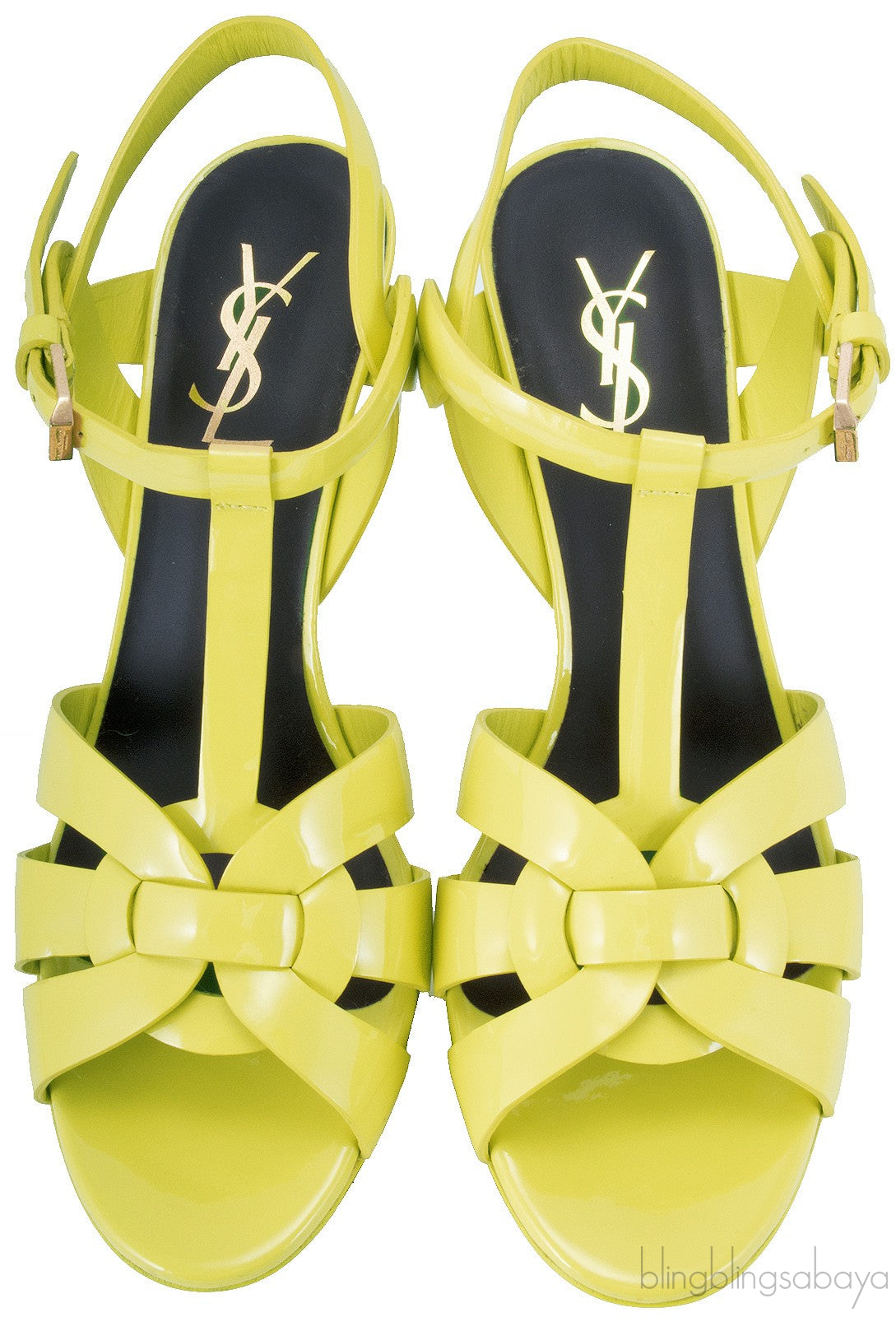 Yellow Patent Leather Tribute