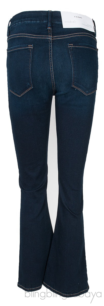 Le Crop Mini Boot Denim
