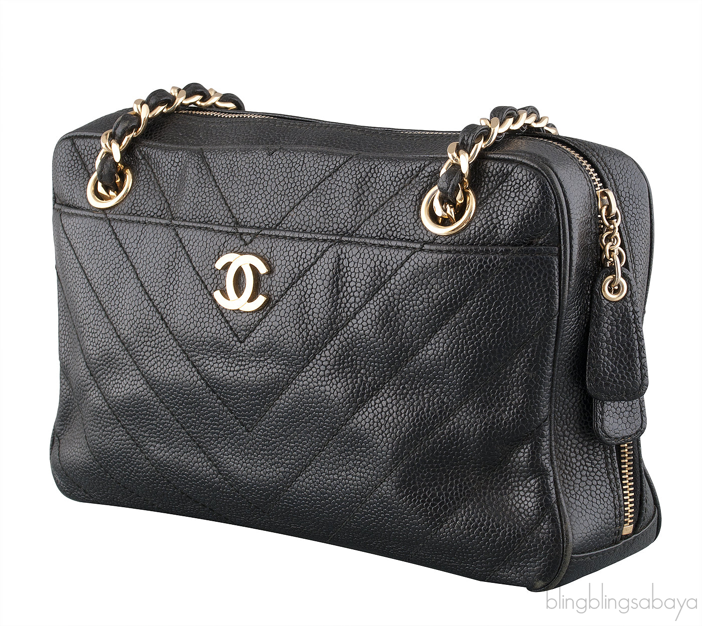 Vintage Caviar Camera Bag