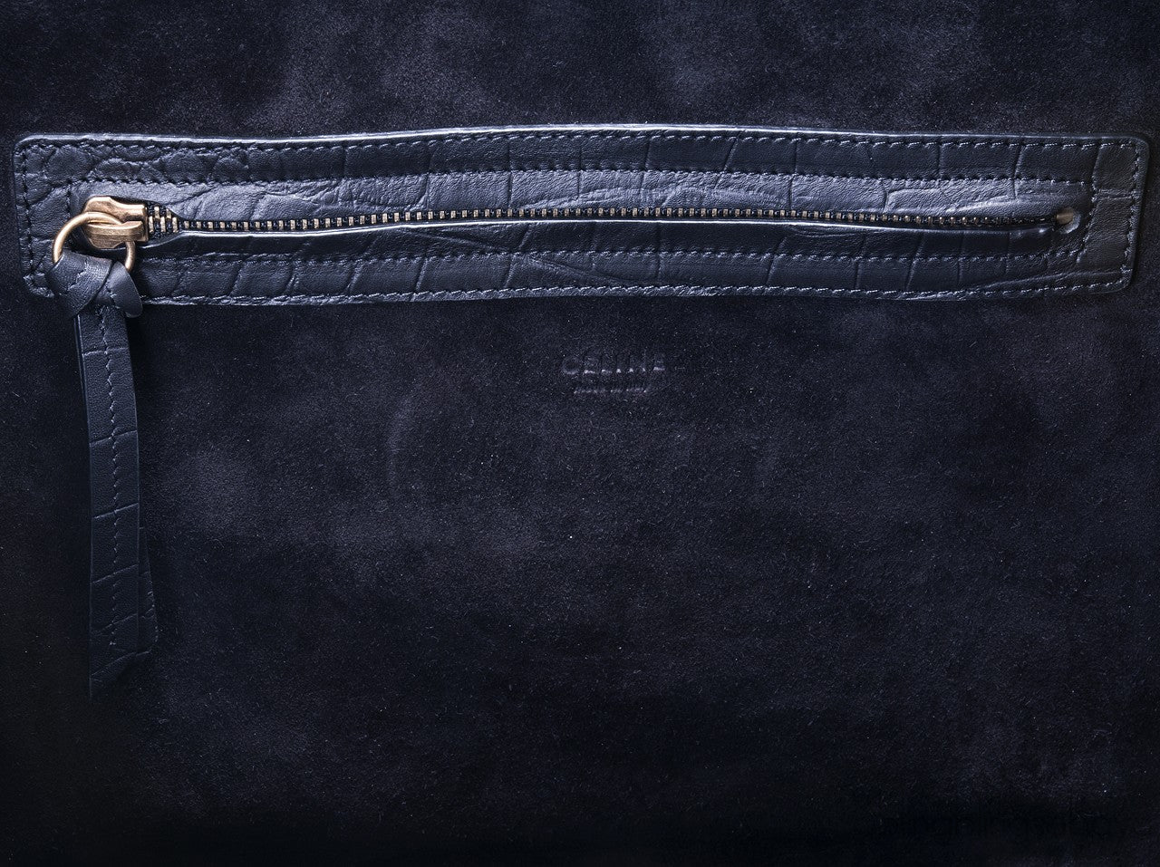 Phantom Black Croco Print