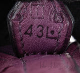 Bolide 27 Purple Ostrich Bag PHW