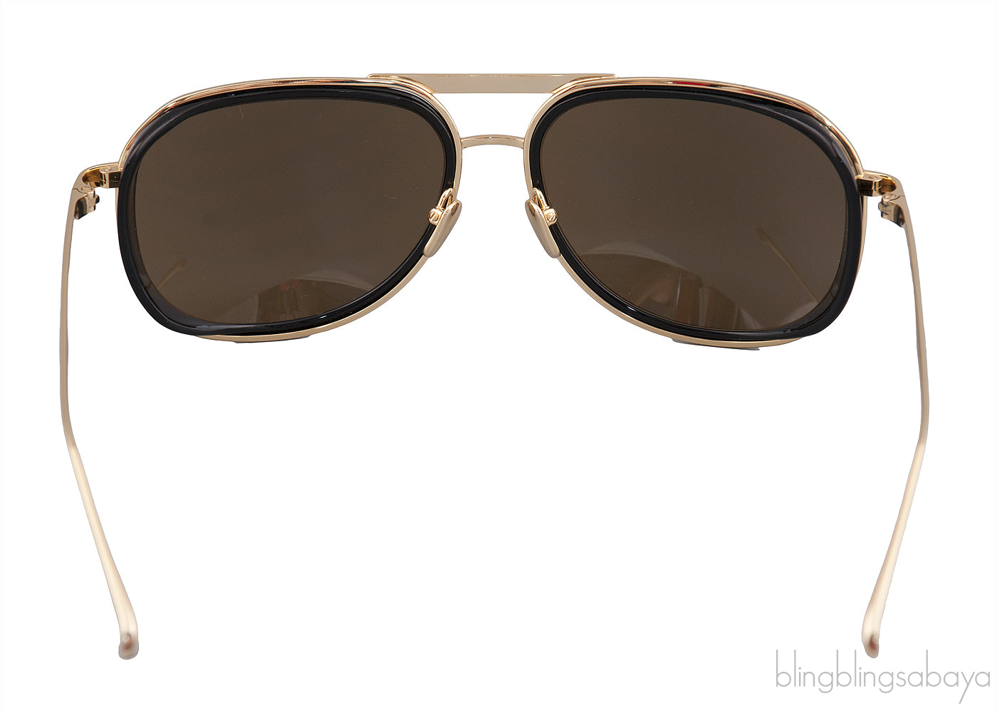 Linda Farrow D-Frame 236 Aviator Sunglasses