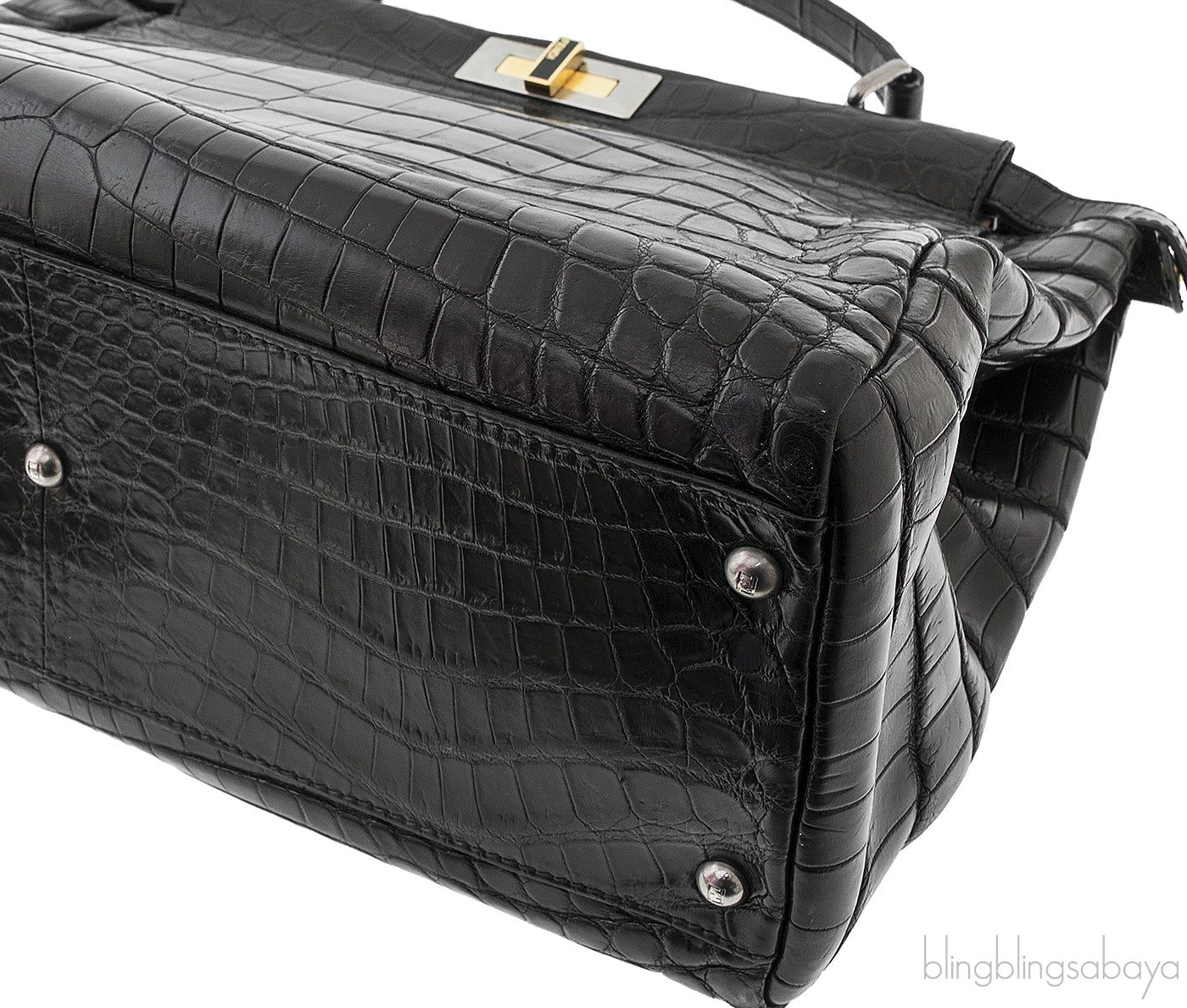 Black Crocodile Peek-a-boo