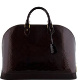 Louis Vuitton Alma Amarante Monogram Vernis XL Bag