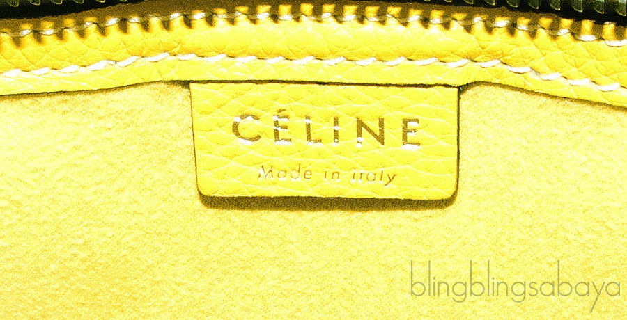 Nano Luggage Citron (Lemon)