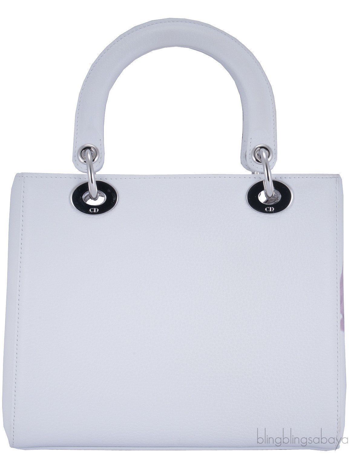 Lady Dior White Floral Print