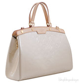 Brea MM Monogram Vernis W Corail