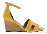 Mustard Legend Wedge Sandals