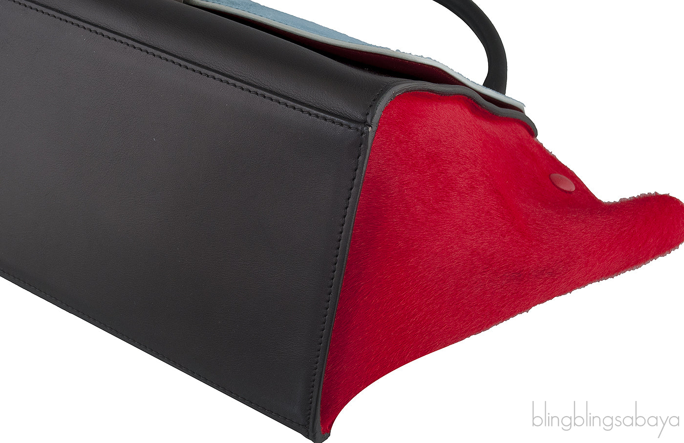 Pony Hair Tricolor Trapeze