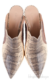 Pointed Multicolor Lauren Mules
