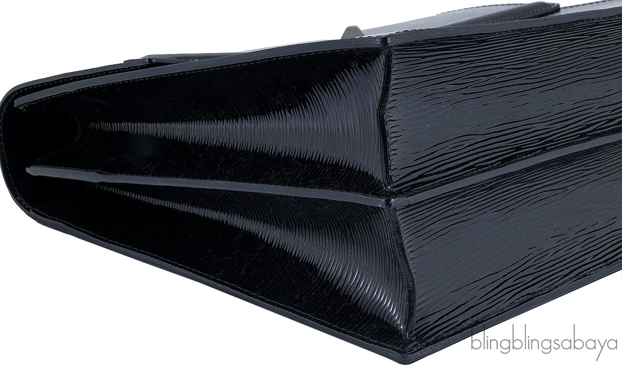 Black Epi Sevigne GM Tote