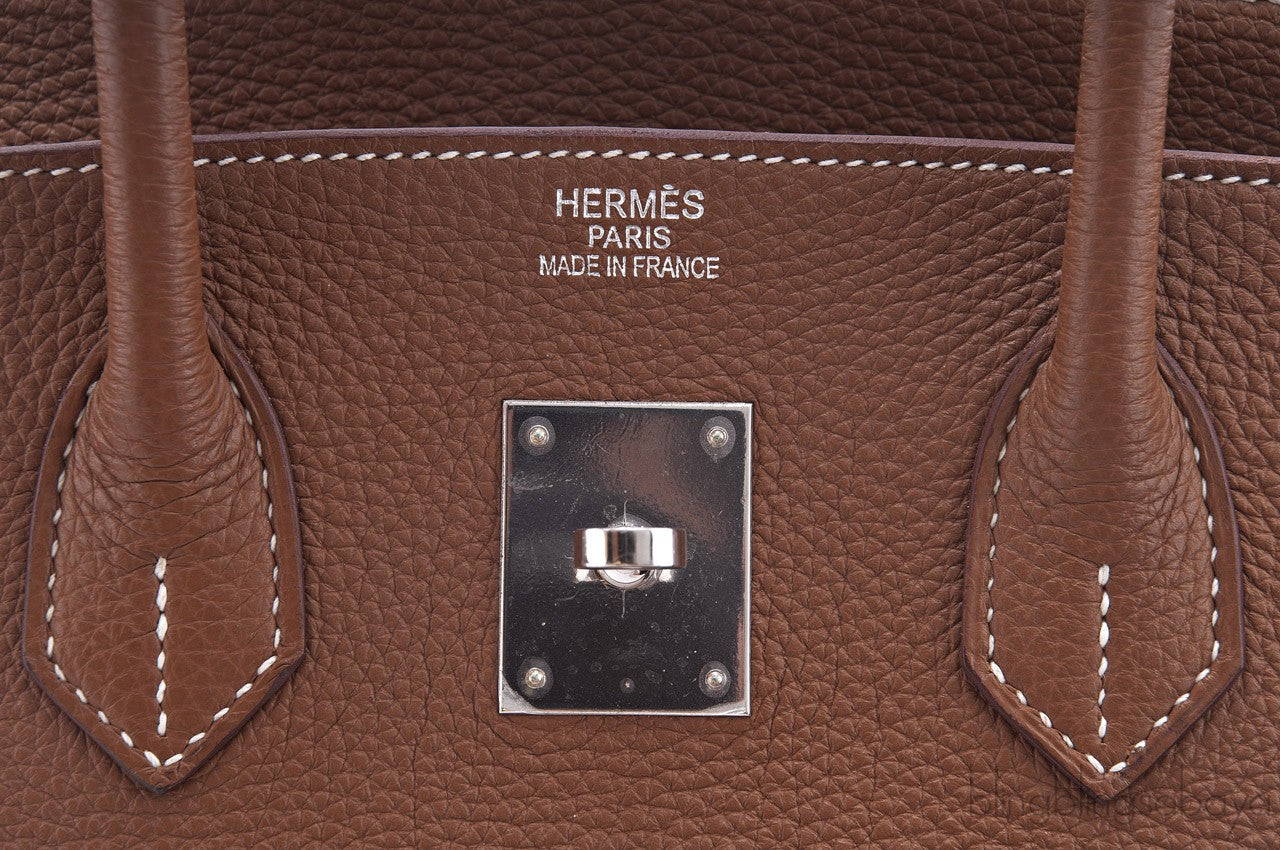 Birkin 35 Gold Togo