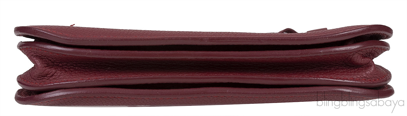 Burgundy Odessa Crossbody Bag