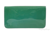 Gucci Bright Bit Green Patent Clutch