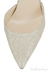 Ever Glitter Slingback Pump