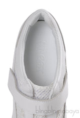 SNEEX THE TEPPER HY-HEEL SNEAKER WHITE