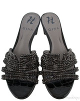 Galaxy Croc Embossed Sandals