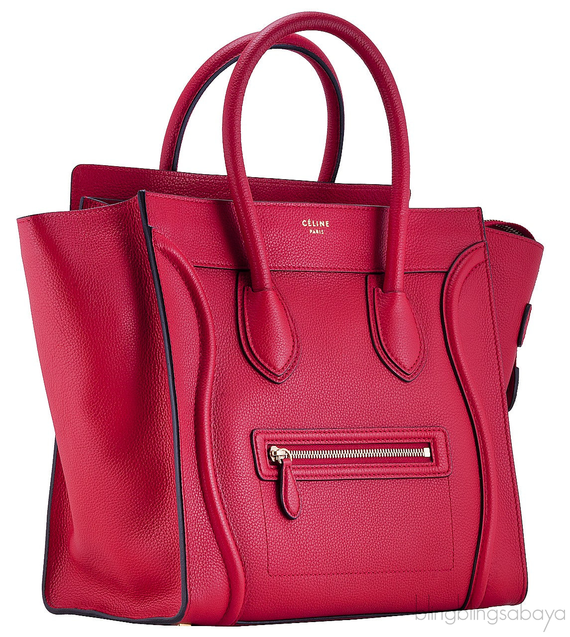 Mini Luggage Coquelicot Red