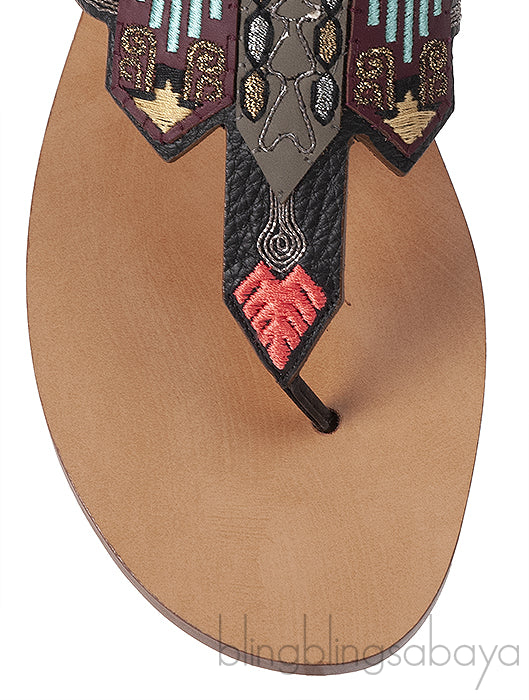 Valentino Garavani Multi-color Slip On Sandals