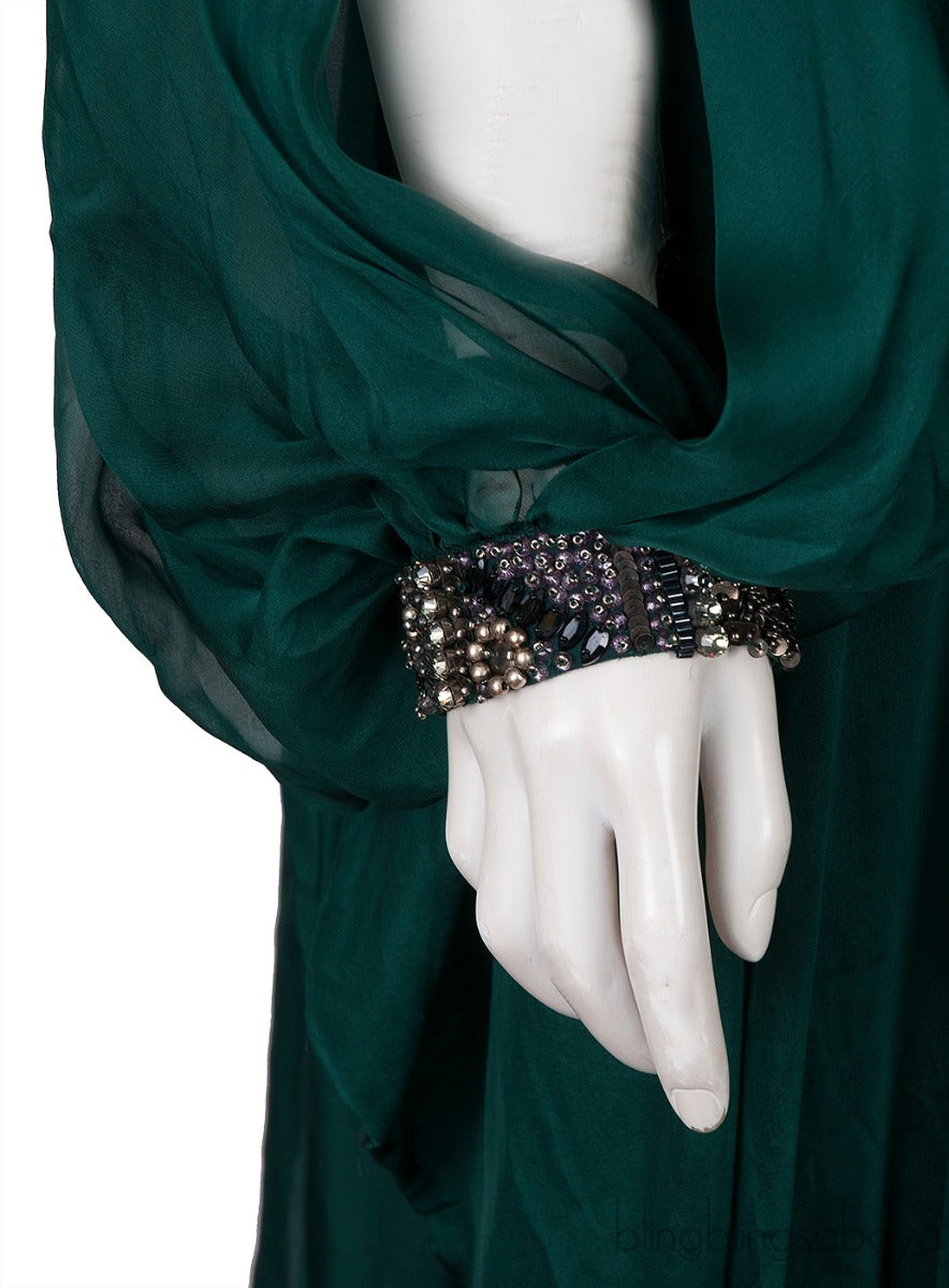 Emerald Green Maxi Dress