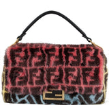 Baguette Multicolor Mink Fur
