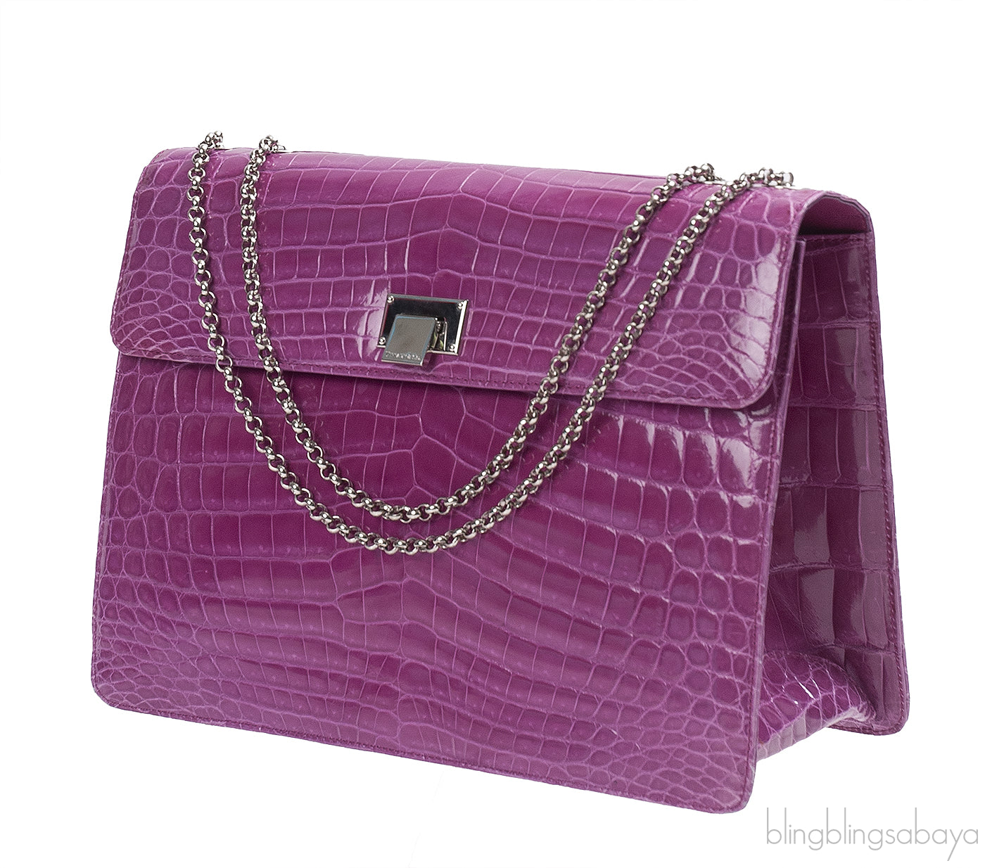 Tiffany & Co.Cornelia Purple Crocodile Lunch Box