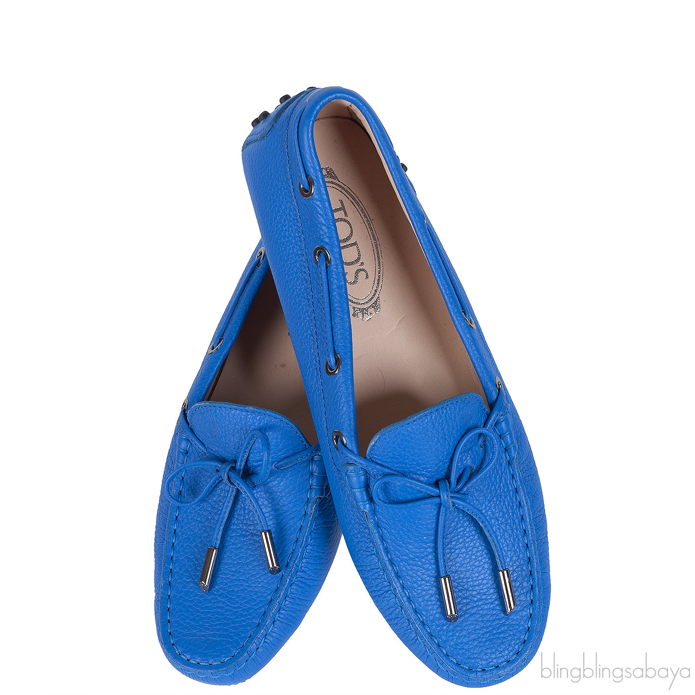 Tod\'s Royal Blue Loafer Shoes