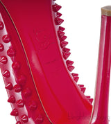 Pigalle Spikes Red Patent Heels