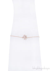 Rose Gold Horse Diamond Bracelet