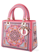 Lady Dior Multicolor Light Pearls & Thread Embroidery