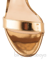 Portifino Gold Slingback Sandals