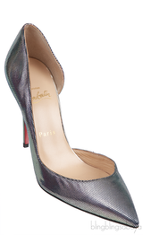 Silver Metallic Iriza Heels