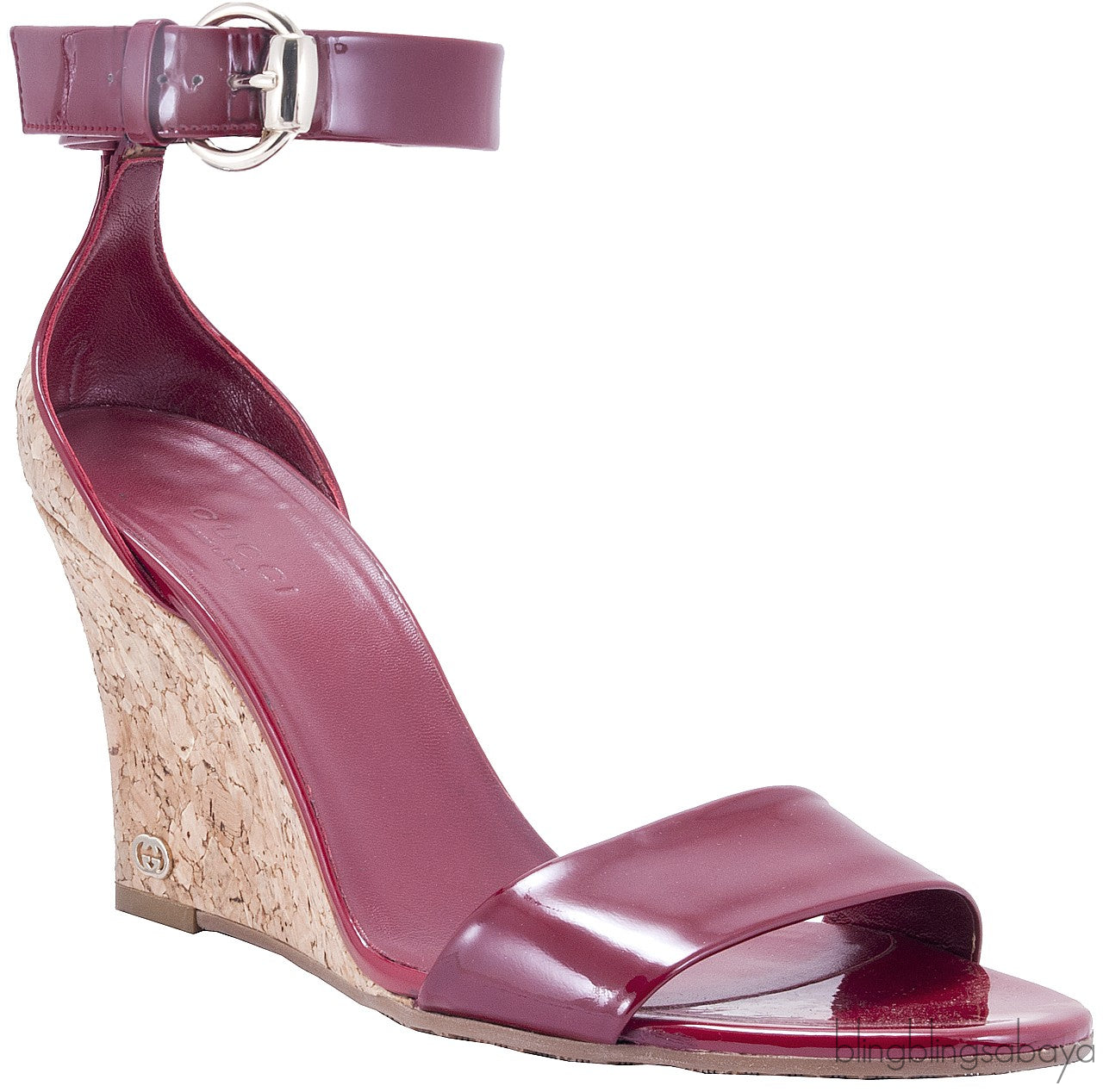 Red \"Santander\" Cork Wedge