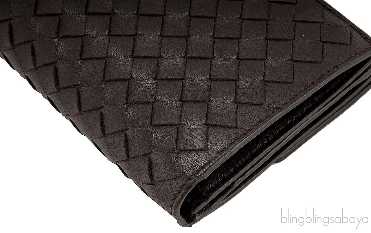 Intrecciato Continental Wallet