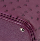 Bolide 27 Purple Ostrich Bag PHW
