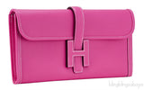 Jige Elan Clutch Rose Tyrien