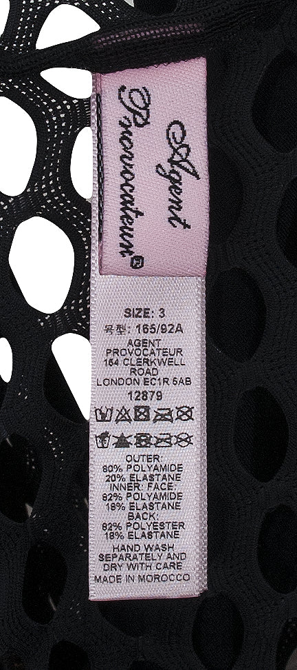 Black Perforated Dress