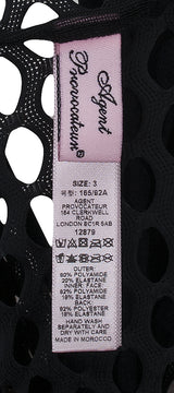 Black Perforated Dress