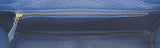 Birkin 30 Bleu de Prusse Croc