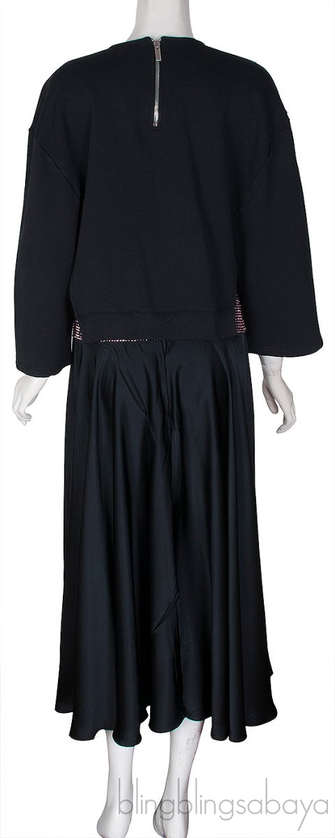 Crystal Embellished Top & Skirt