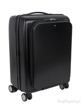Montblanc Black Nightflight Trolley Luggage Bag
