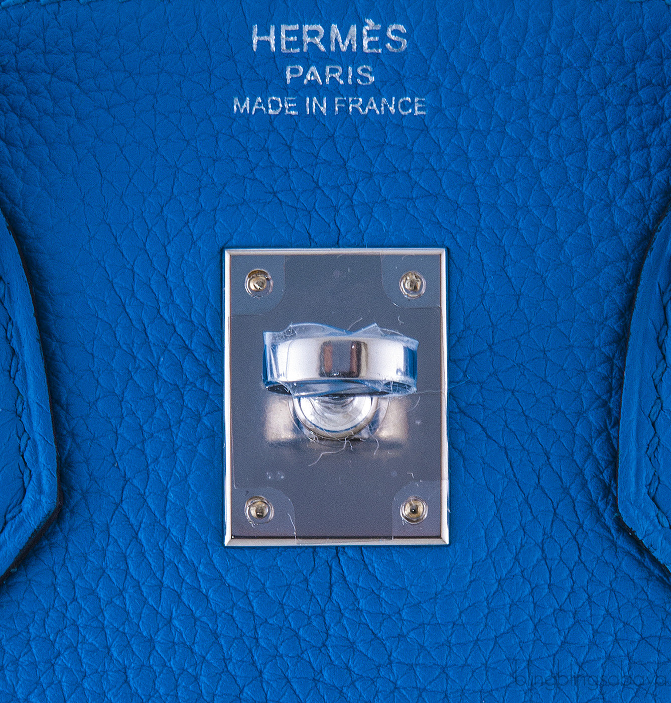 Birkin 25 Togo Bleu Zanzibar*