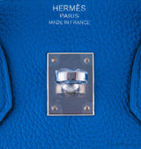 Birkin 25 Togo Bleu Zanzibar*