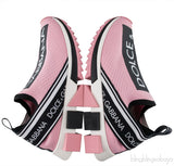Pink Sorrento Slip-on Sneakers