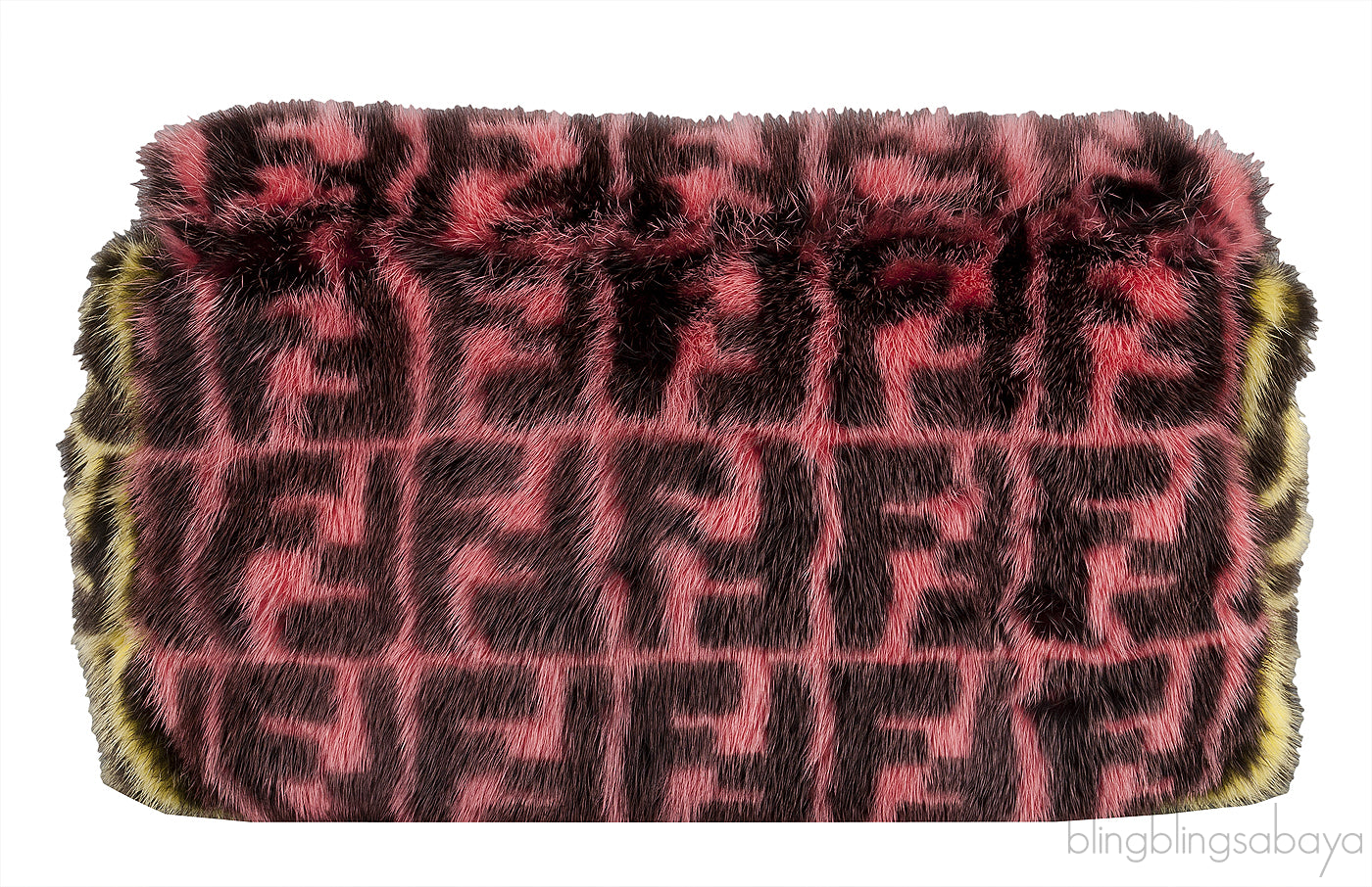 Baguette Multicolor Mink Fur