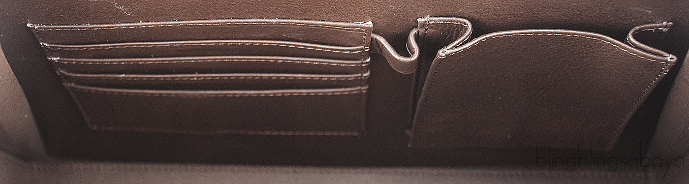 Signature Crocodile Brown Handbag