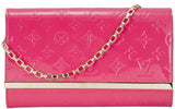 Ana Vernis Pochette Chain Clutch Bag