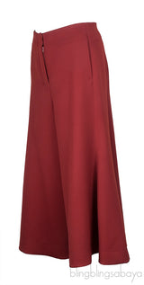 Wool Wide Leg Trouser